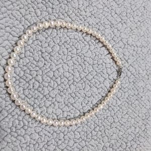 Real pearl necklace 15.5"